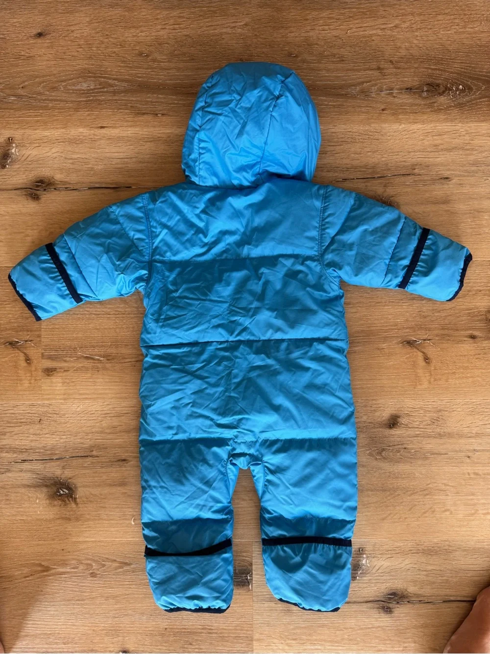 Columbia Bright Blue Insulated Toddler One-Piece Snowsuit